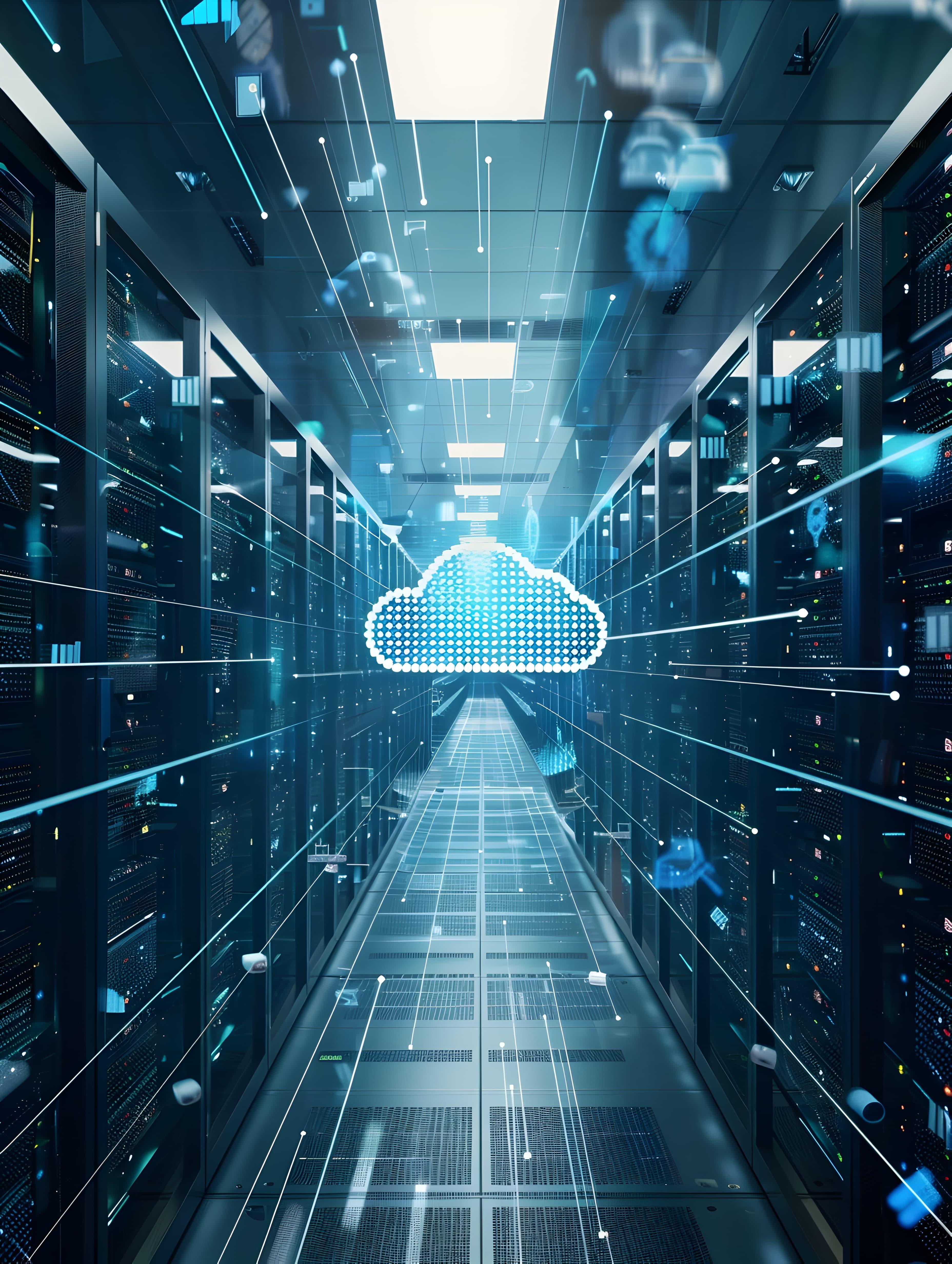 Cloud migration architecture visual